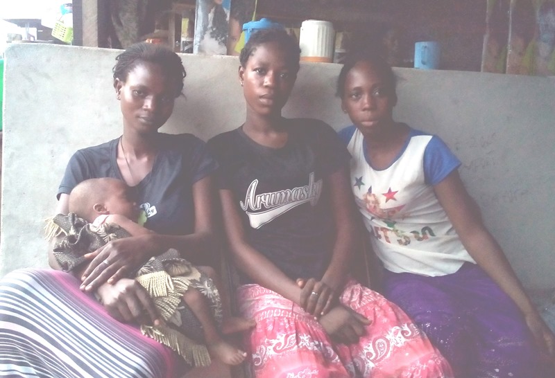 The young wives and mothers of Makoko